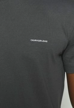 Calvin Klein Jeans 2 PACK - T-shirt Basique - Gray Pinstripe/bright White 11 Calvin Klein Jeans 2 PACK - T-shirt Basique - Gray Pinstripe/bright White -Calvin Klein Elegant Magasin 0082d57dfda04e0ab271d795d4cb279e