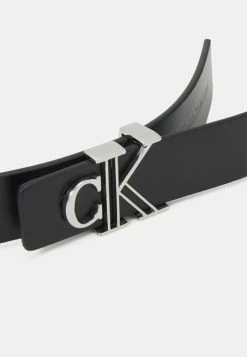 Calvin Klein Jeans MINIMAL MONO HARDWARE BELT - Ceinture - Black -Calvin Klein Elegant Magasin 008d3860fcae4b48b4fa444934e33d73