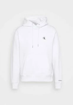 Calvin Klein Jeans ESSENTIAL REGULAR HOODIE - Sweatshirt - Bright White -Calvin Klein Elegant Magasin 00fc0b207a854f2982e623fb60a986ee