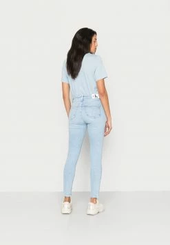 Calvin Klein Jeans HIGH RISE SKINNY ANKLE - Jeans Skinny - Denim Light 7 Calvin Klein Jeans HIGH RISE SKINNY ANKLE - Jeans Skinny - Denim Light -Calvin Klein Elegant Magasin 02cac463881646ceb3ef955411d8a39b