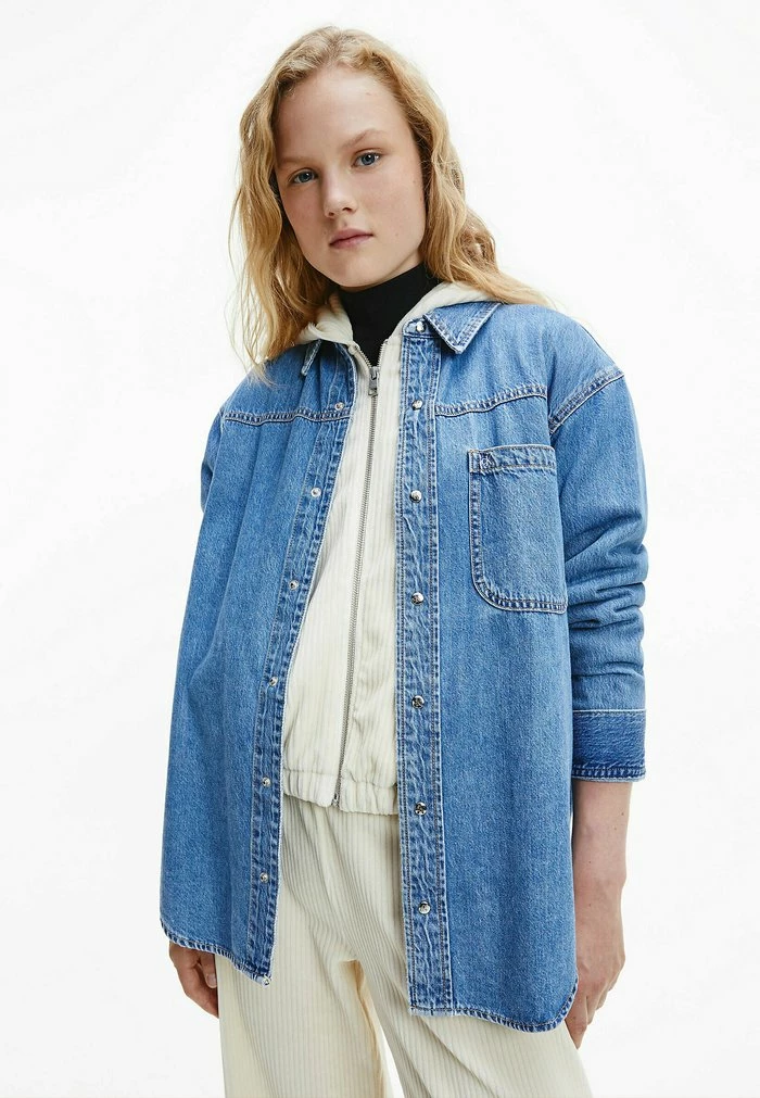 Calvin Klein Jeans Chemisier - Denim Light 1 Calvin Klein Jeans Chemisier - Denim Light