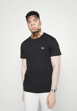 Calvin Klein Jeans MONOGRAM 2 PACK - T-shirt Basique - Faded Olive/black -Calvin Klein Elegant Magasin 035310611380443f88e2592f8632defc