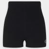Calvin Klein Jeans HIGH RISE SLUB - Short - Black