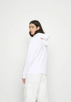 Calvin Klein Jeans PRIDE GRAPHIC HOOKUP HOODIE UNISEX - Sweatshirt - Bright White -Calvin Klein Elegant Magasin 05c9a7a8cf6046d6a584e15593ad7bb9