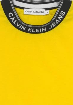 Calvin Klein Jeans INTARSIA - T-shirt Imprimé - Bright Sunshine 5 Calvin Klein Jeans INTARSIA - T-shirt Imprimé - Bright Sunshine -Calvin Klein Elegant Magasin 061d46c090344d3c84b7a19891af8d70