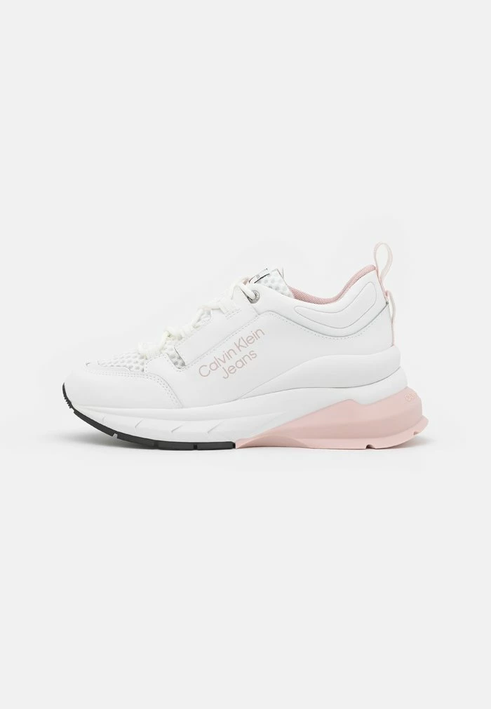 Calvin Klein Jeans WEDGE RUNNER - Baskets Basses - White/pale Conch Shell 2 Calvin Klein Jeans WEDGE RUNNER - Baskets Basses - White/pale Conch Shell â Image 2