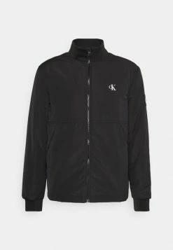 Calvin Klein Jeans LIGHTWEIGHT PADDED HARRINGTON - Veste Mi-saison - Black -Calvin Klein Elegant Magasin 0708d4d1de004d408f87bca9d1294ea8