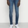 Calvin Klein Jeans SUPER SKINNY - Jean Slim - Denim Dark