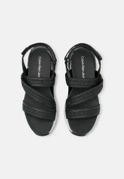 Calvin Klein Jeans HYBRID - Sandales à Plateforme - Black -Calvin Klein Elegant Magasin 0782b38ac54e47c8ade7cff11eeb2c2c