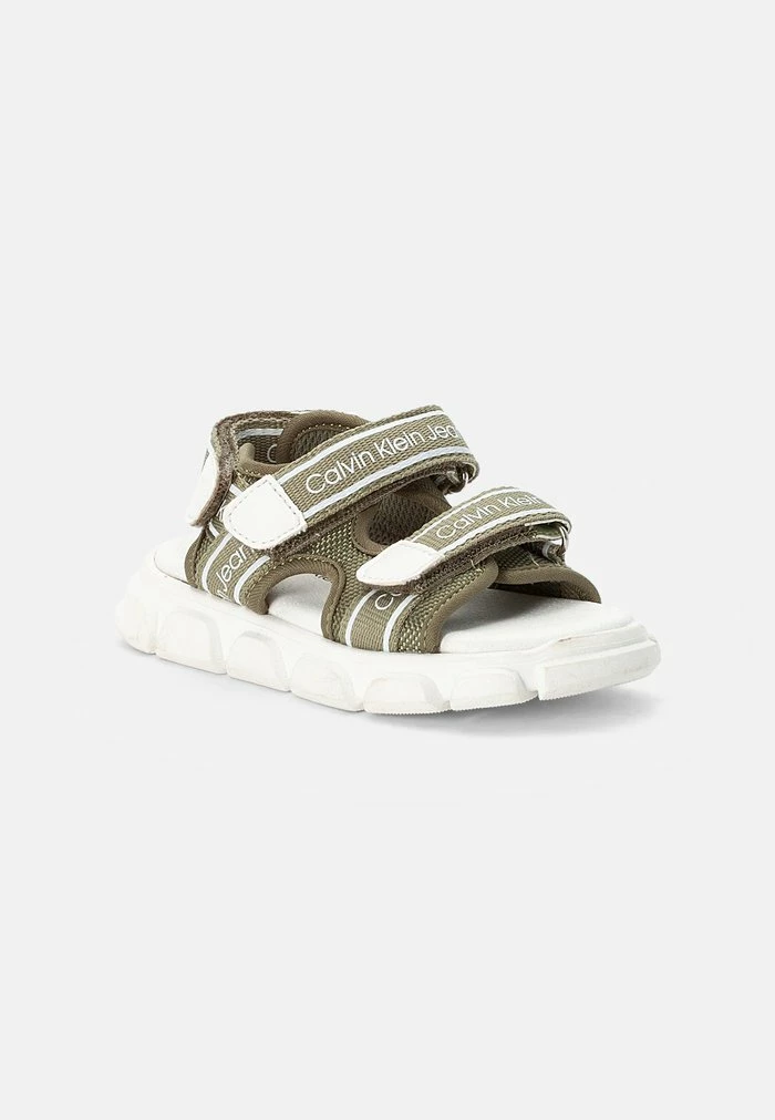 Calvin Klein Jeans Sandales - Military Green/white 2 Calvin Klein Jeans Sandales - Military Green/white – Image 2