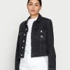 Calvin Klein Jeans CROPPED 90S JACKET - Veste En Jean - Black