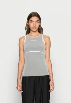 Calvin Klein Jeans DOUBLE LAYER - Débardeur - Beige