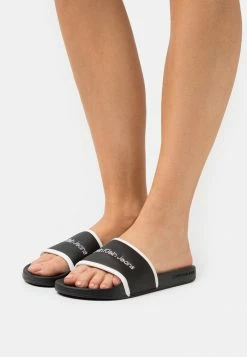 Calvin Klein Jeans INSTITUTIONAL SLIDE - Mules - Black
