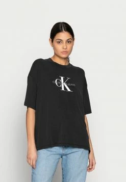 Calvin Klein Jeans MONOGRAM TEE - T-shirt Imprimé - Black