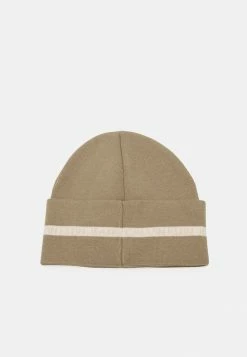 Calvin Klein Jeans MONOGRAM TAPE BEANIE UNISEX - Bonnet - Crockery
