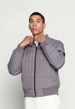 Calvin Klein Jeans LINER JACKET - Blouson Bomber - Fossil Grey