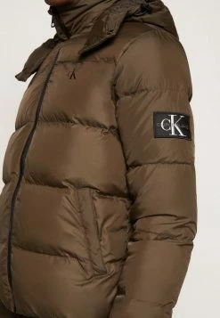 Calvin Klein Jeans ESSENTIALS JACKET - Doudoune - Black/olive -Calvin Klein Elegant Magasin 0b28ea63b67a44c6b6263f8da3692941
