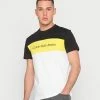 Calvin Klein Jeans COLORBLOCK TEE - T-shirt Imprimé - Bright White