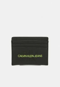 Calvin Klein Jeans SCULPTED MONO CARDCASE - Portefeuille - Black