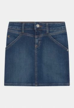 Calvin Klein Jeans PENCIL - Minijupe - Middle Blue