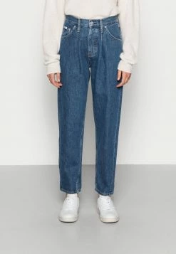 Calvin Klein Jeans BAGGY JEAN - Jean Boyfriend - Blue