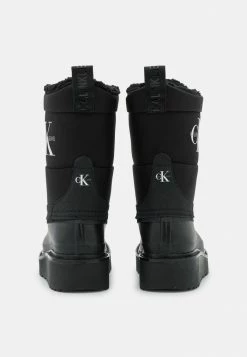 Calvin Klein Jeans PLUS MID LACEUP - Bottes De Neige - Black -Calvin Klein Elegant Magasin 0e250b9be0894e7c8a0ccf7776621f17