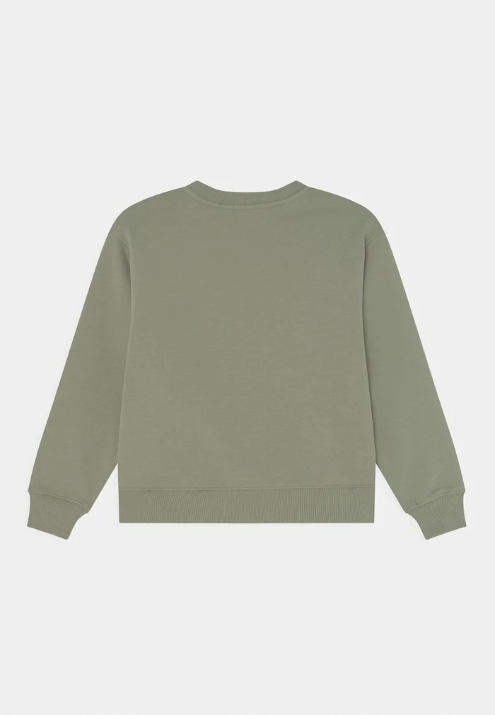 Calvin Klein Jeans MIX MEDIA - Sweatshirt - Forest Khaki 2 Calvin Klein Jeans MIX MEDIA - Sweatshirt - Forest Khaki – Image 2