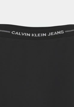 Calvin Klein Jeans INTARSIA LOGO - Minijupe - Black -Calvin Klein Elegant Magasin 0e4b52d9946c48e79de9ccd00003ff6b