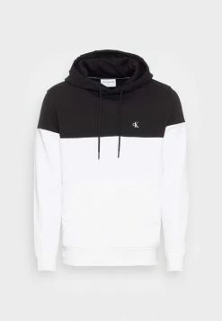 Calvin Klein Jeans COLORBLOCK SHADOW LOGO HOODIE - Sweatshirt - Black/bright White 8 Calvin Klein Jeans COLORBLOCK SHADOW LOGO HOODIE - Sweatshirt - Black/bright White -Calvin Klein Elegant Magasin 0f402df257ed499a8f08bebdc4d2c7fc
