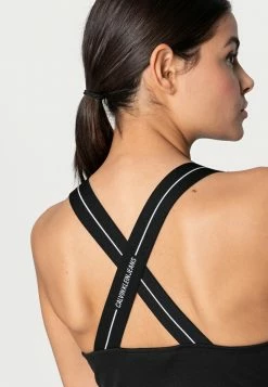 Calvin Klein Jeans MILANO - Débardeur - Black -Calvin Klein Elegant Magasin 10ddc278c81448a5a7e954ea9cdd7b4d