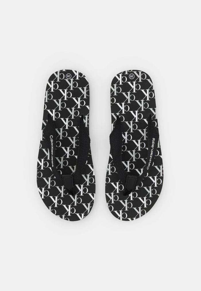 Calvin Klein Jeans UNISEX - Tongs - Black 1 Calvin Klein Jeans UNISEX - Tongs - Black