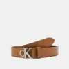 Calvin Klein Jeans MONO HARDWARE BELT - Ceinture - Cognac