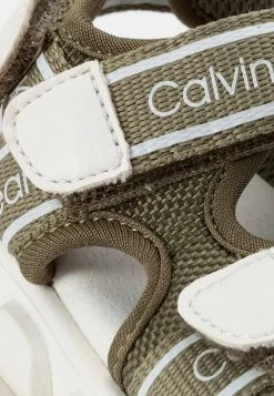 Calvin Klein Jeans Sandales - Military Green/white 11 Calvin Klein Jeans Sandales - Military Green/white -Calvin Klein Elegant Magasin 1406d52f418c4b22bed2eefa8ac0a3d5