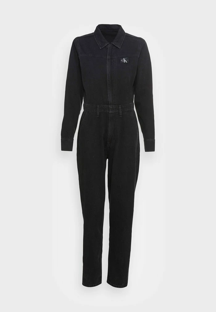 Calvin Klein Jeans COVERALL - Combinaison - Denim Black 4 Calvin Klein Jeans COVERALL - Combinaison - Denim Black – Image 4