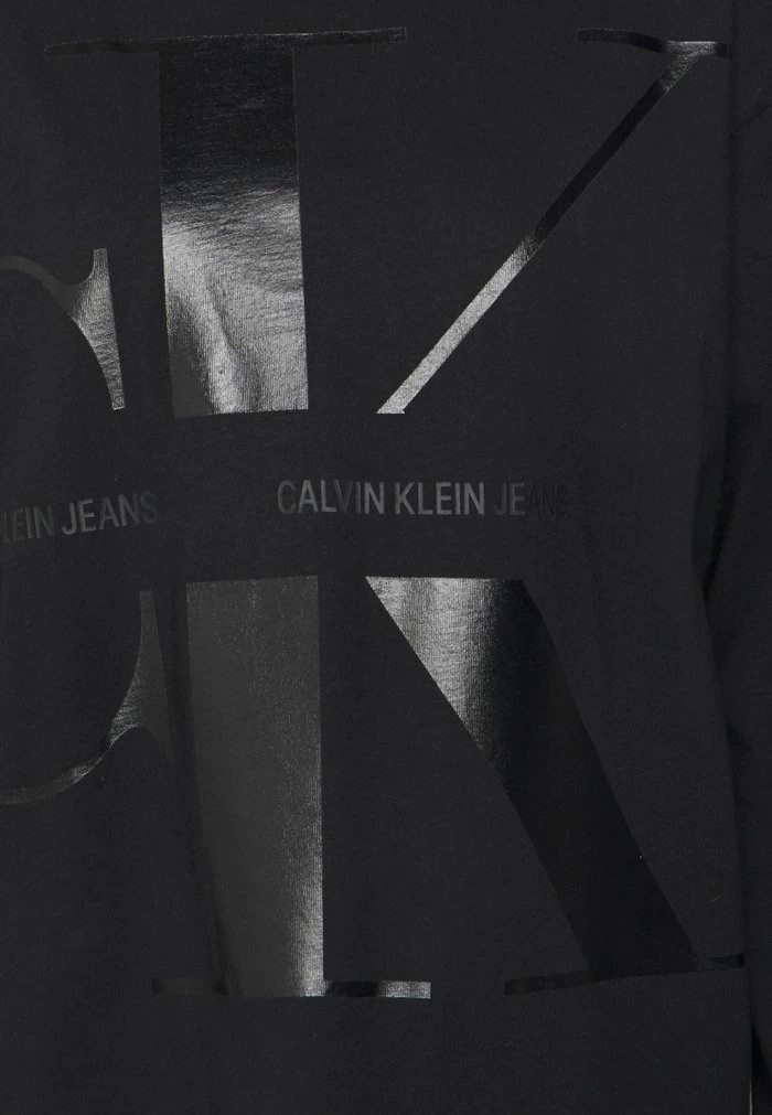 Calvin Klein Jeans BLOWN UP LOGO LONG SLEEVES TEE - T-shirt à Manches Longues - Black 8 Calvin Klein Jeans BLOWN UP LOGO LONG SLEEVES TEE - T-shirt à Manches Longues - Black – Image 8