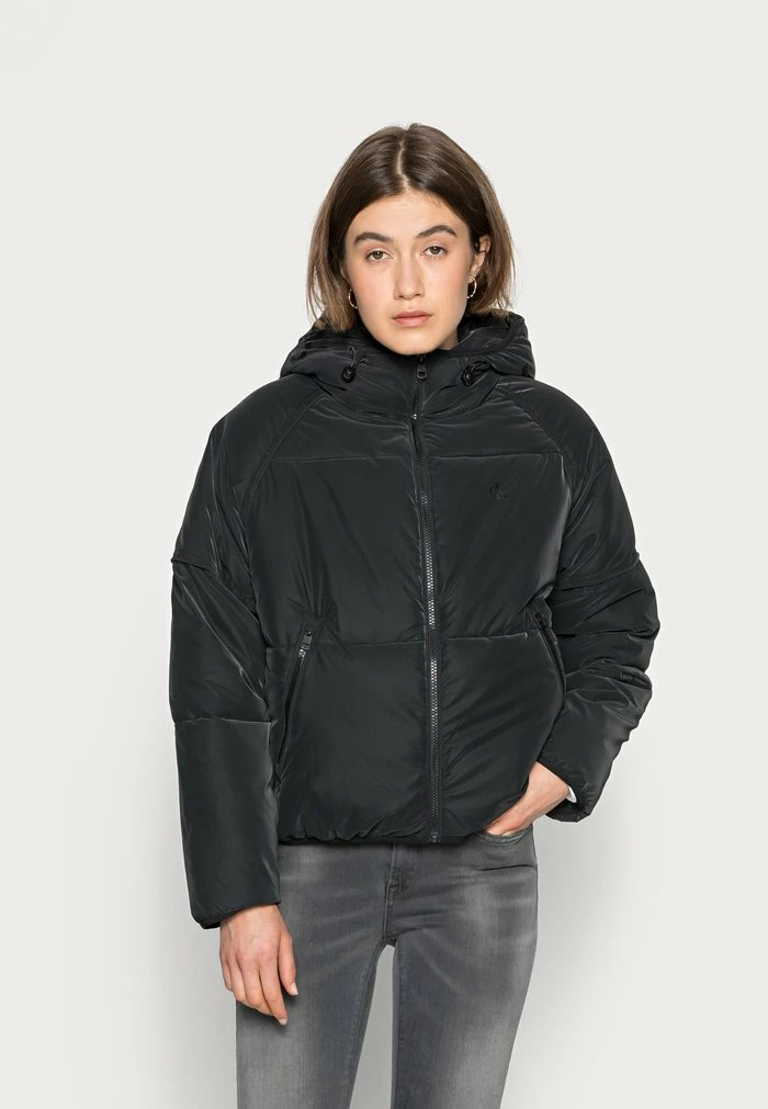 Calvin Klein Jeans SOFT TOUCHPUFFER JACKET - Veste D'hiver - Black 1 Calvin Klein Jeans SOFT TOUCHPUFFER JACKET - Veste D'hiver - Black
