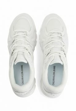 Calvin Klein Jeans Baskets Basses - Triple White -Calvin Klein Elegant Magasin 152b955336d04a27b2aece2082af03a5