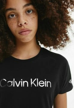 Calvin Klein Jeans METALLIC LOGO - Robe De Jour - Ck Black -Calvin Klein Elegant Magasin 1551a40bccf44a8baa0f5d8c849cfc90