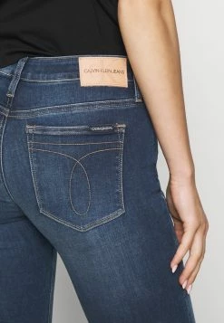 Calvin Klein Jeans MID RISE - Jeans Skinny - Mid Blue -Calvin Klein Elegant Magasin 15e0f670e61b42cead64b92300b7e181
