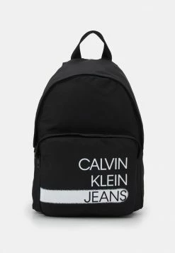 Calvin Klein Jeans SEASONAL LOGO BACKPACK UNISEX - Sac à Dos - Black