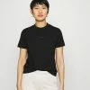 Calvin Klein Jeans LOGO INTARSIE TEE - T-shirt Basique - Black