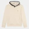 Calvin Klein Jeans INTARSIA HOODIE - Sweatshirt - Muslin