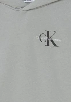 Calvin Klein Jeans SMALL MONOGRAM HOODIE UNISEX - Sweatshirt - Grey Dew -Calvin Klein Elegant Magasin 1989417fc4c24fd0a12b83a0fcd30cfa