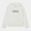 Calvin Klein Jeans HOODIE UNISEX - Sweatshirt - Off-white