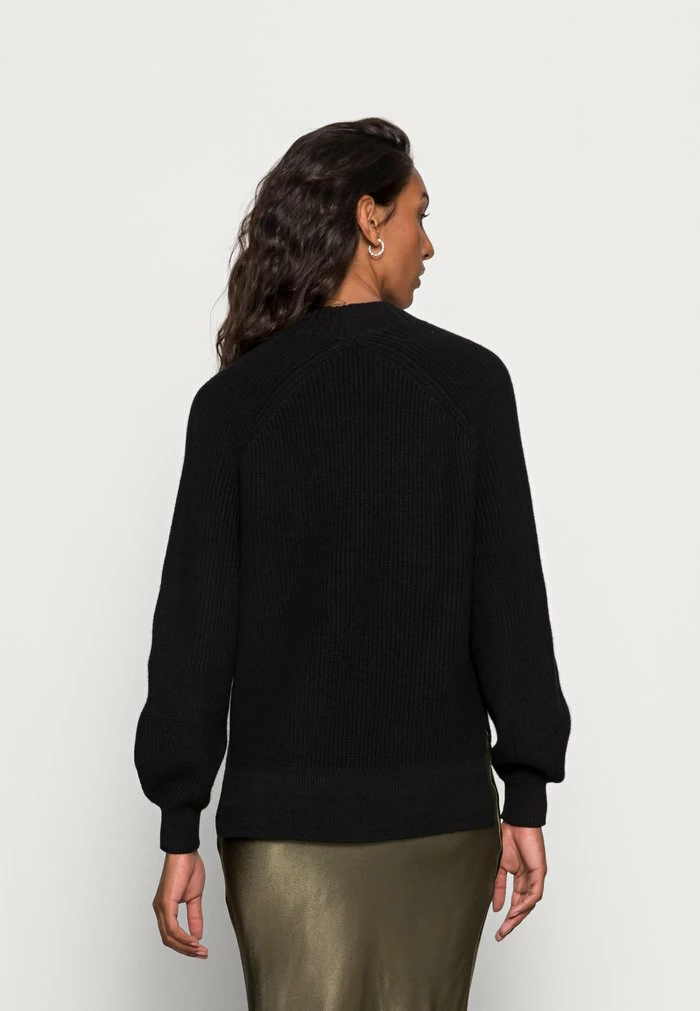 Calvin Klein Jeans RAGLAN SWEATER - Pullover - Black/bright White 3 Calvin Klein Jeans RAGLAN SWEATER - Pullover - Black/bright White – Image 3