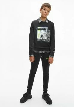 Calvin Klein Jeans Sweatshirt - Ck Black