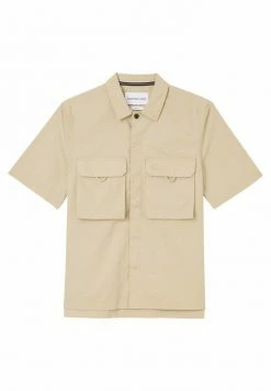 Calvin Klein Jeans SHORT SLEEVE UTILITY - Chemise - Tawny Sand -Calvin Klein Elegant Magasin 1e767e51164c4713b84c98fb1027bac0