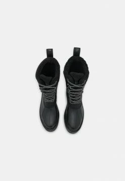 Calvin Klein Jeans PLUS MID LACEUP - Bottes De Neige - Black -Calvin Klein Elegant Magasin 1eddf3ba6380427f99768f8175af9e82