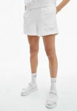 Calvin Klein Jeans TERRY - Short - Bright White