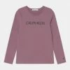 Calvin Klein Jeans INSTITUTIONAL LOGO - T-shirt à Manches Longues - Dusky Orchid